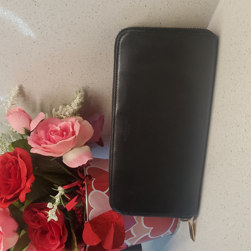 YSL Luxury leather wallet